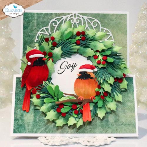 Elizabeth Craft Designs - Festive Robin Die Set