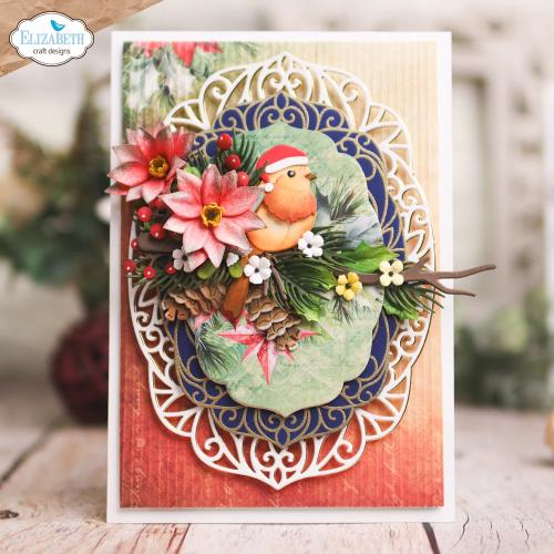 Elizabeth Craft Designs - Festive Ornate Frame Die Set
