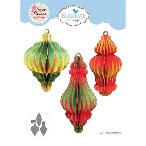 Elizabeth Craft Designs - Festive Ornaments Die Set