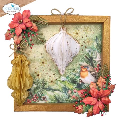 Elizabeth Craft Designs - Festive Ornaments Die Set