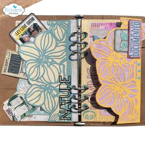Elizabeth Craft Designs - Borderpage with flowers Die Set