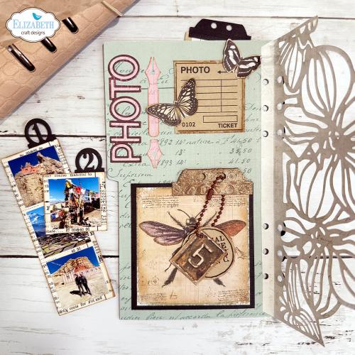 Elizabeth Craft Designs - Page with large tab 1 Die Set