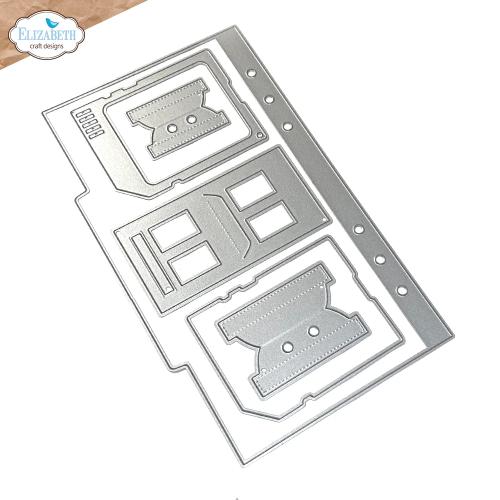 Elizabeth Craft Designs - Page with large tab 2 Die Set