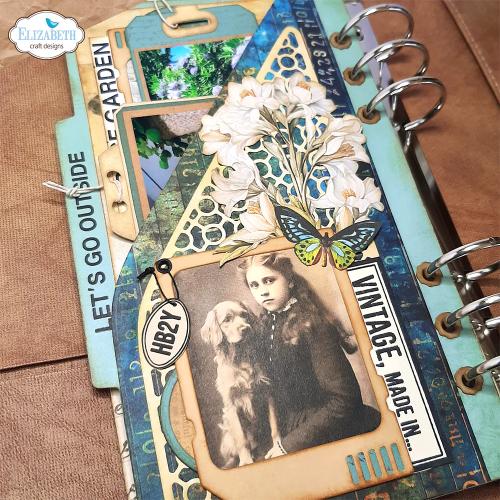 Elizabeth Craft Designs - Page with large tab 2 Die Set