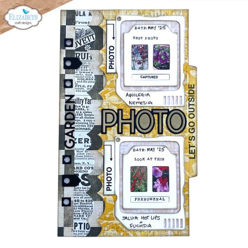 Elizabeth Craft Designs - Page with large tab 2 Die Set