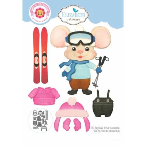 Elizabeth Craft Designs - Big Mouse Winter Accessories Dies