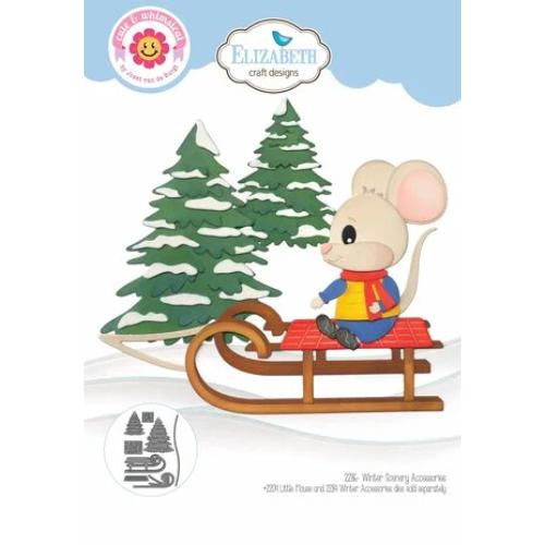 Elizabeth Craft Designs - Winter Scenery Accessories Dies