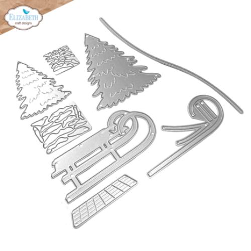 Elizabeth Craft Designs - Winter Scenery Accessories Dies