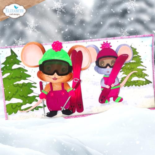 Elizabeth Craft Designs - Winter Scenery Accessories Dies