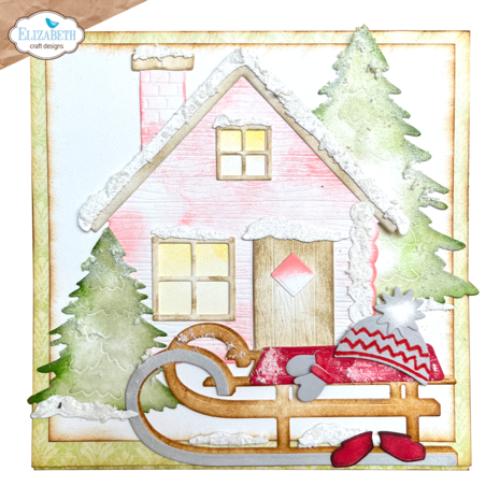 Elizabeth Craft Designs - Winter Scenery Accessories Dies