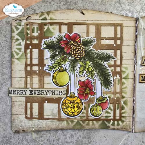 Elizabeth Craft Designs - Book of Christmas Square Dies
