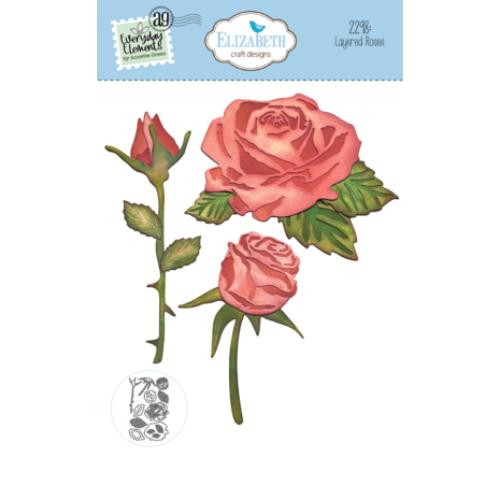 Elizabeth Craft Designs Romantic Revival Die Layered Roses (2298)
