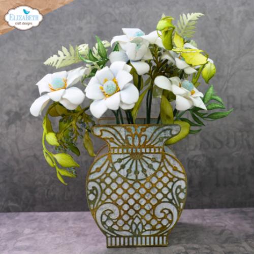 Elizabeth Craft Designs - Delicate Fancy Vase Die Set (2311)