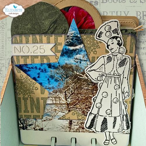 Elizabeth Craft Designs - Wintercards CardLab Die Set (2318)