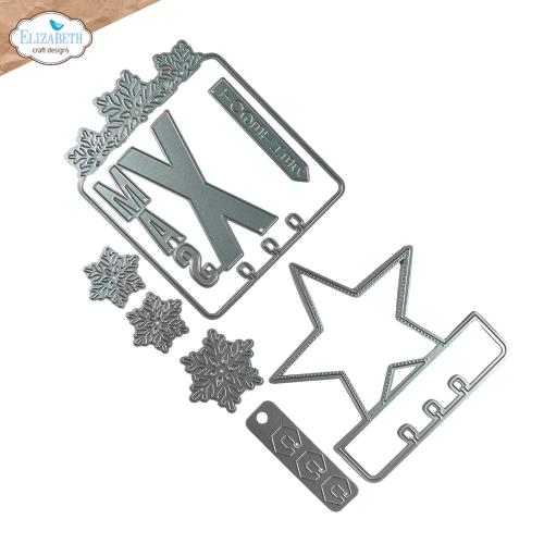Elizabeth Craft Designs - Wintercards CardLab Die Set (2318)