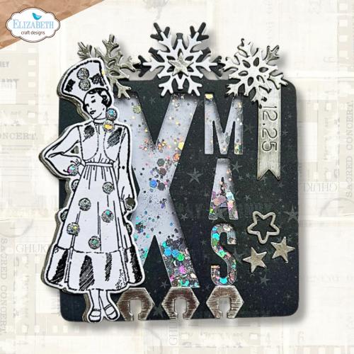 Elizabeth Craft Designs - Wintercards CardLab Die Set (2318)