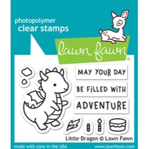 Lawn Fawn Stamps - Little Dragon