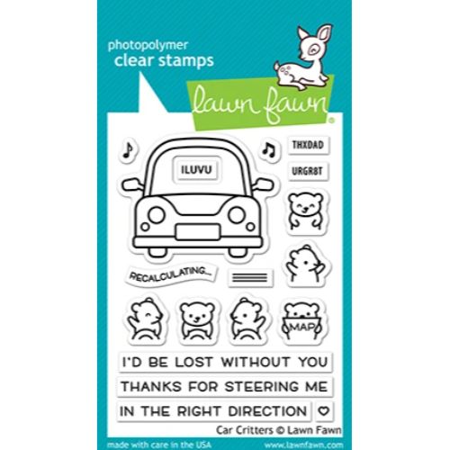 Lawn Fawn Stamps - Car Critters