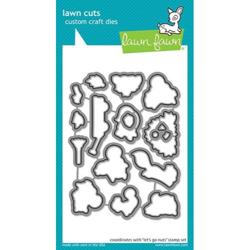 Lawn Fawn - Lawn Cuts - Let's Go Nuts Dies