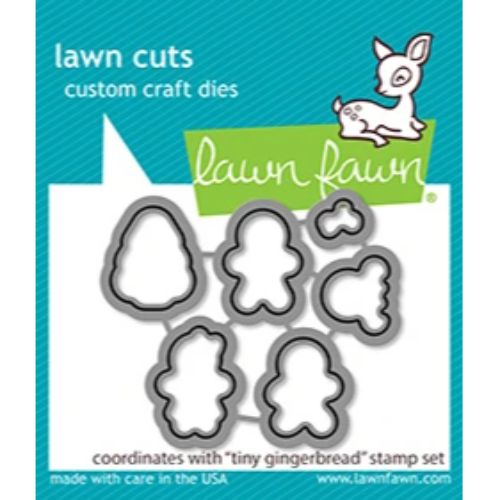 Lawn Fawn - Lawn Cuts - Tiny Gingerbread Dies
