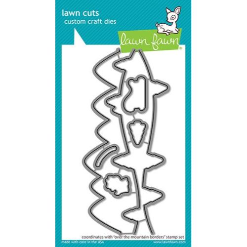 Lawn Fawn - Lawn Cuts - Over the Mountain Borders Dies