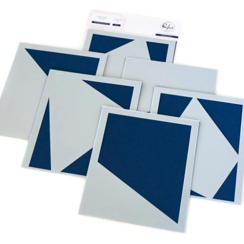 Pinkfresh Studio - Overlapping Geometrics stencil