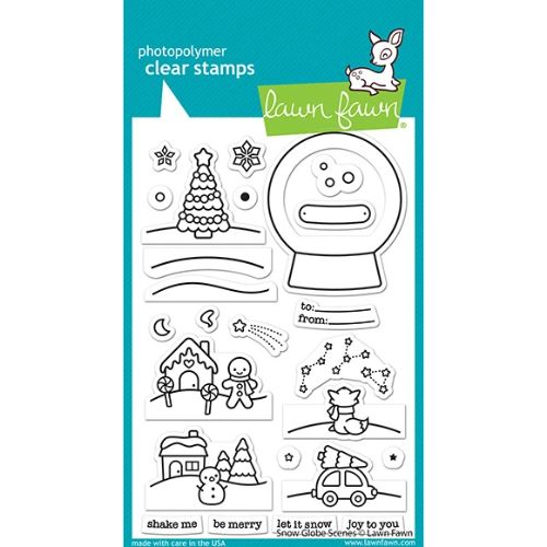Lawn Fawn - Stamps - Snow Globe Scenes