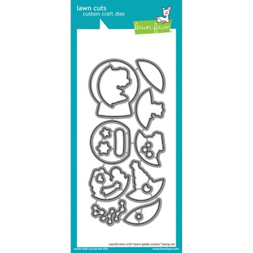 Lawn Fawn - Lawn Cuts - Snow Globe Scenes Dies