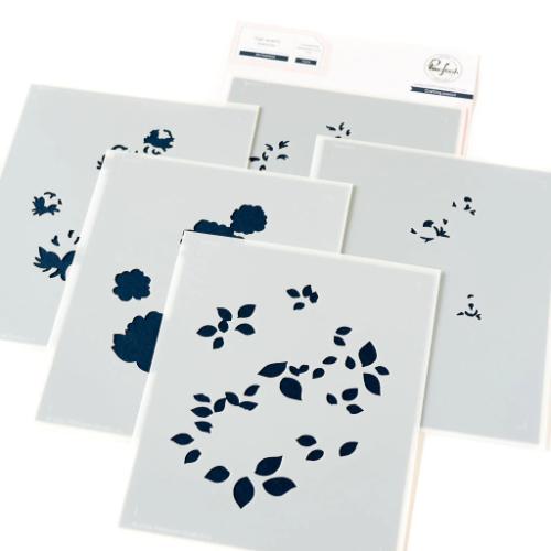 Pinkfresh Studio - Be Fearless stencil