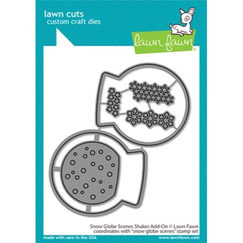 Lawn Fawn - Lawn Cuts - Snow Globe Scenes Shaker Add-On Dies