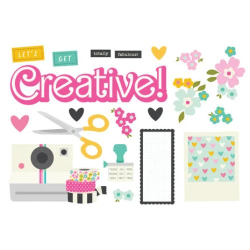 Simple Stories Crafty Babe Simple Pages Pieces (24314)