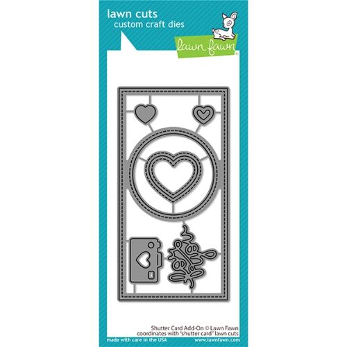Lawn Fawn - Lawn Cuts - Shutter Card Add-On Dies