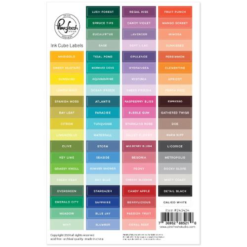 Pinkfresh Studio - Ink Cube Labels