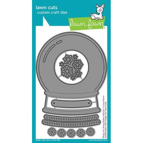 Lawn Fawn - Lawn Cuts - Magic Iris Snow Globe Add-On Dies