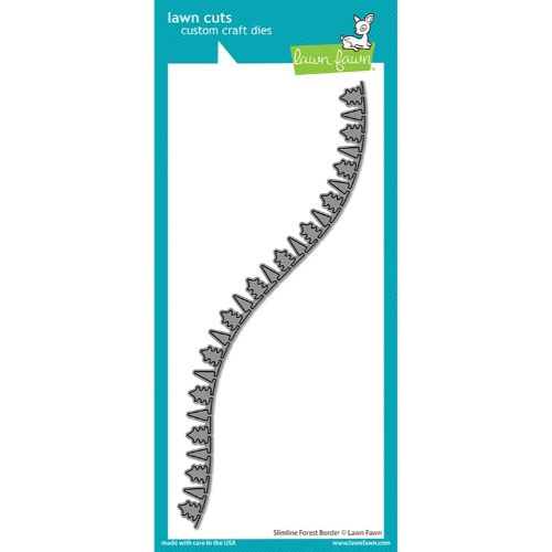 Lawn Fawn - Lawn Cuts - Slimline Forest Border Die