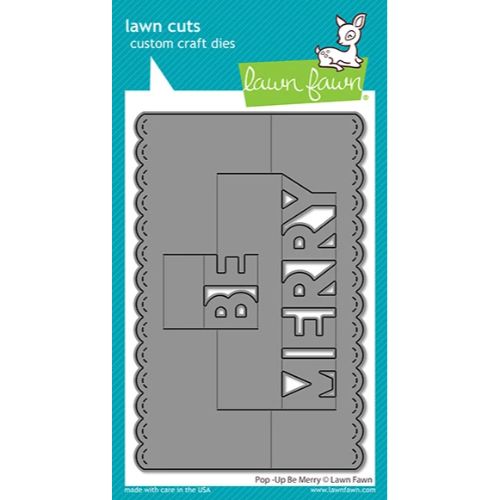 Lawn Fawn - Lawn Cuts - Pop-Up Be Merry Die