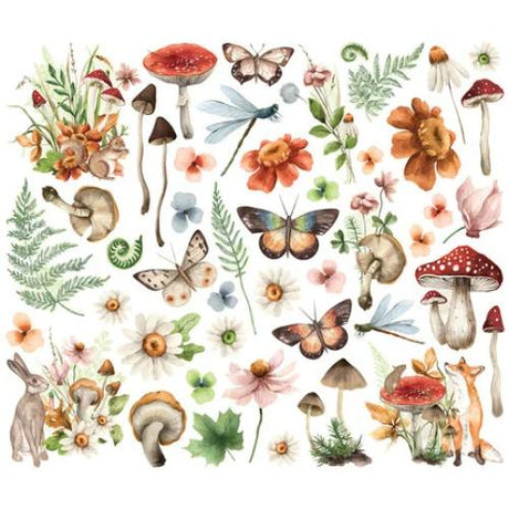 Simple Stories Simple Vintage Woodlands Floral Bits & Pieces (24723)