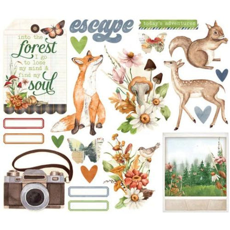 Simple Stories Simple Vintage Woodlands Big Bits & Pieces (24724)