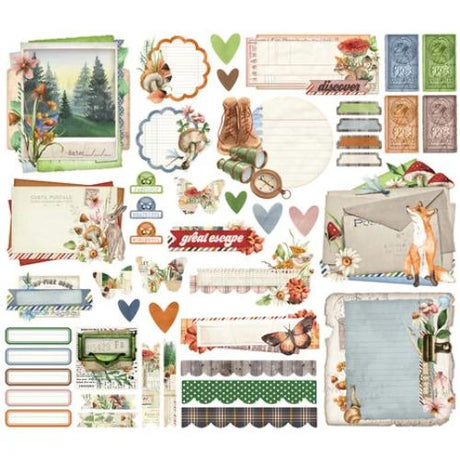Simple Stories Simple Vintage Woodlands Ephemera (24726)