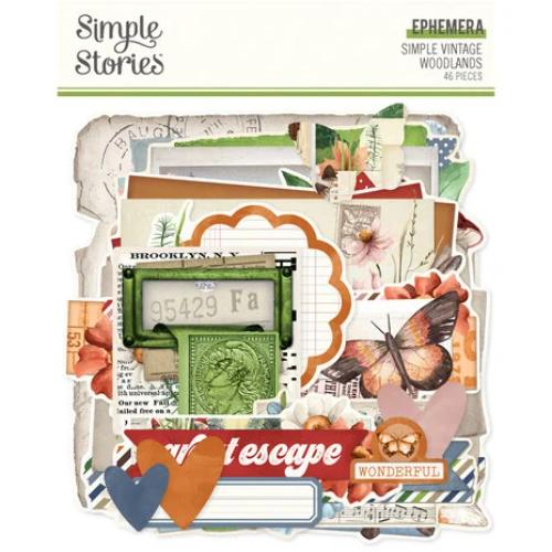 Simple Stories Simple Vintage Woodlands Ephemera (24726)