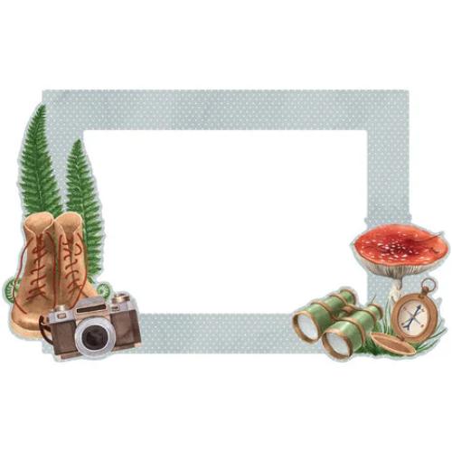 Simple Stories Simple Vintage Woodlands Chipboard Frames (24727)