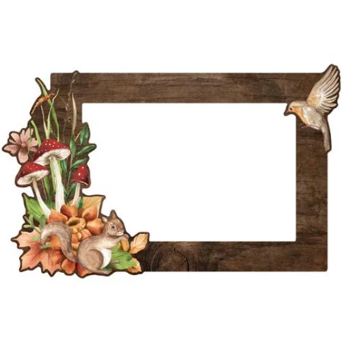 Simple Stories Simple Vintage Woodlands Chipboard Frames (24727)
