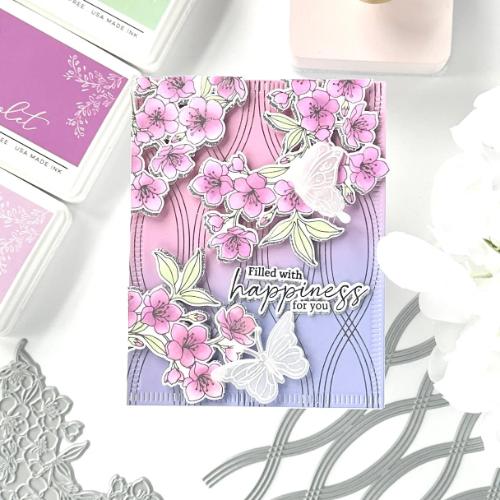 Pinkfresh Studio - Beautiful Branch stencil