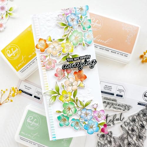 Pinkfresh Studio - Beautiful Branch stencil