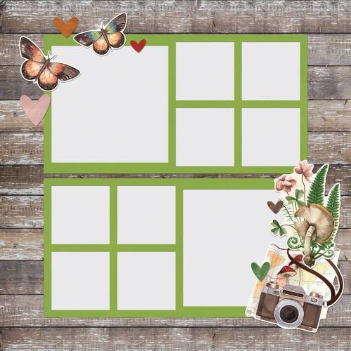 Simple Stories Simple Vintage Woodlands Simple Pages Pieces (24733)