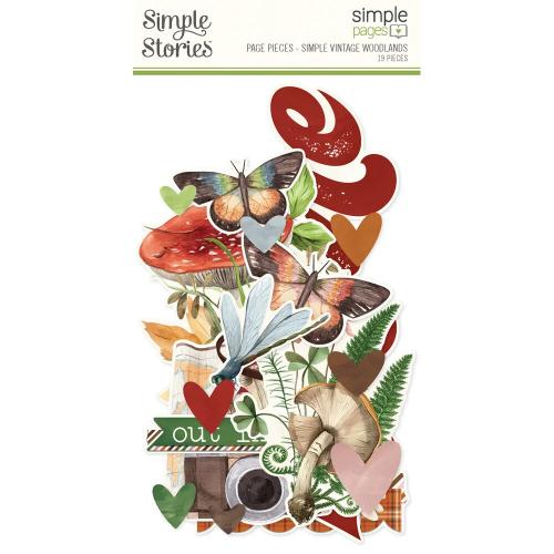 Simple Stories Simple Vintage Woodlands Simple Pages Pieces (24733)