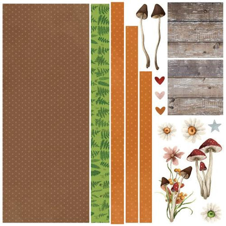 Simple Stories Simple Vintage Woodlands Simple Pages Kit (24735) - Postage as per Actual