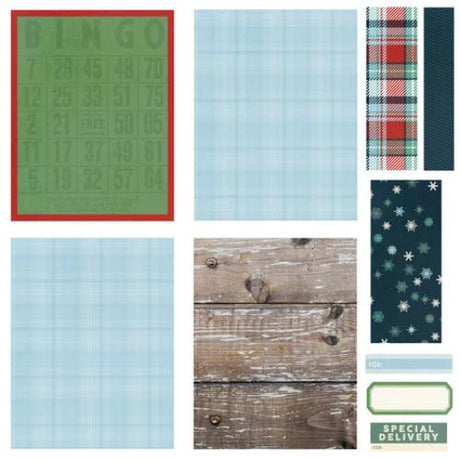 Simple Stories Simple Vintage Flannel Season Simple Cards Kit (25327) - Postage as per actual
