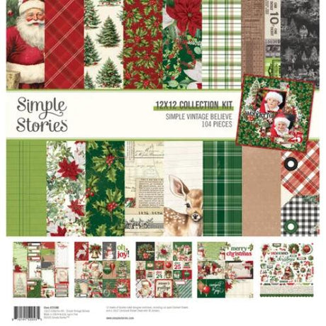 Simple Stories Simple Vintage Believe Collection Kit (25500) - Postage as per Actual