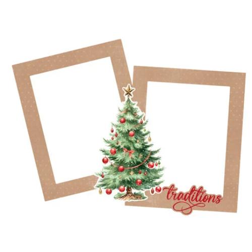 Simple Stories Simple Vintage Believe Chipboard Frames (25531)